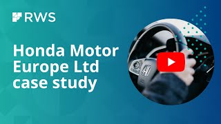 Honda Motor Europe case study
