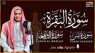 سورة البقرة، يس، الواقعة رقية للبيت وعلاج للسحر تلاوة تريح القلب وتشرح الصدر -  Sourate Al-Baqara