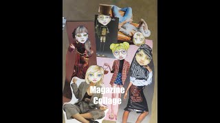 Magazine Collage Paper Dolls