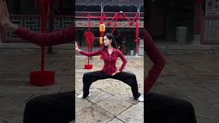 女子当自强，国粹要弘扬武术 太极拳 中华武术博大精深 内家拳