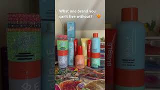 What’s one brand you can’t live without#bubble #skincare #makeup @bubbleskincare