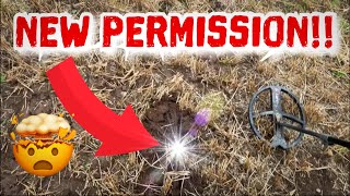 New metal detecting permission! COINS AND RELICS galore on the fields of Perthshire Scotland