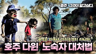 다윈 -사설 경비원들의 공포감 조성