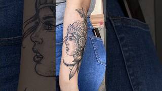 Athena tattoo