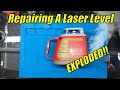 Fixing A Rotating Laser Level