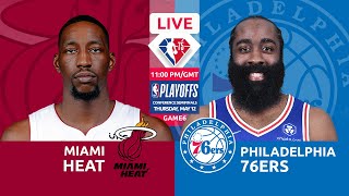 Miami Heat vs Philadelphia 76ers | NBA Playoffs Game6 LIVE