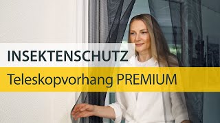 Insektenschutz Teleskopvorhang PREMIUM: Fliegengitter für Türen von Schellenberg