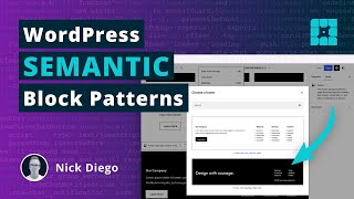 What are Semantic Patterns in WordPress?