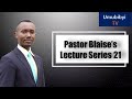 Ijambo ry'Imana tugezwaho n'umushumba Blaise Ep 21 / Bible Lecture Series Ep 21