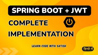 Spring Boot JWT Authentication & Authorization Tutorial | Spring Security JWT Complete Guide 2026