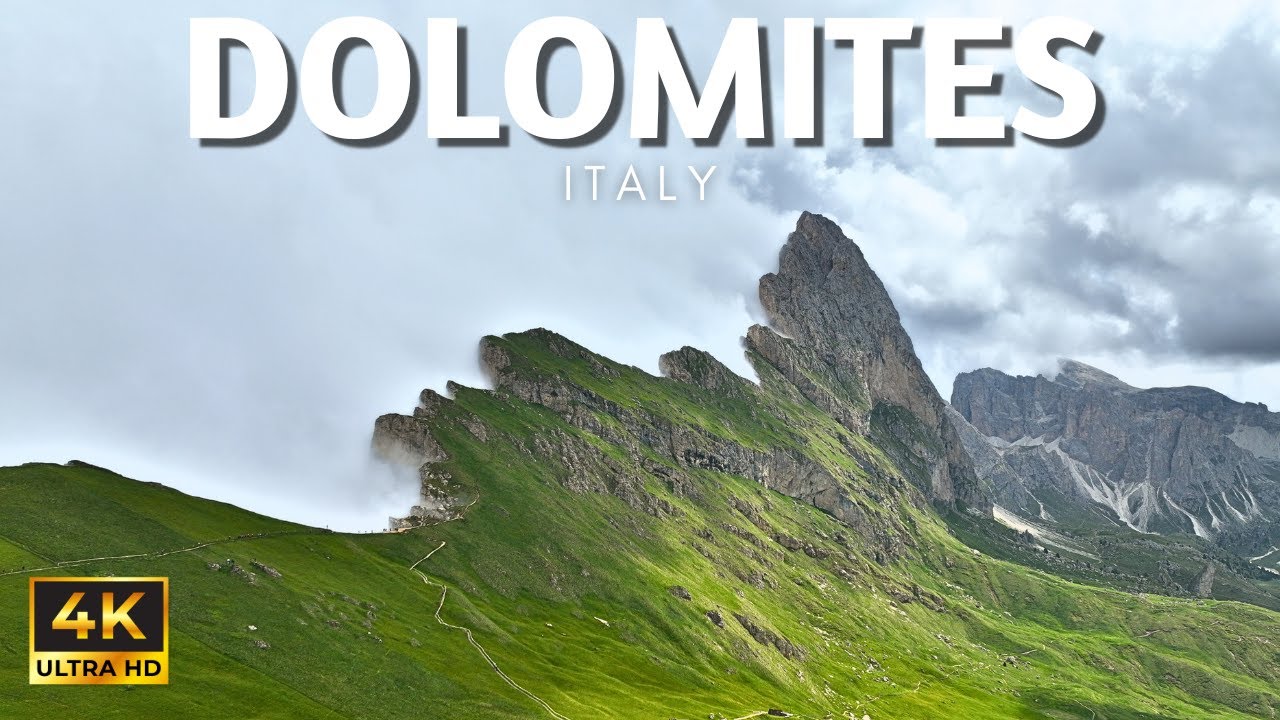 Dolomites Italy 4k Relaxing Nature Video Youtube