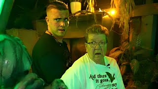 GRANDMA GOES TO WORLDS SCARIEST HAUNTED HOUSE!