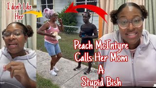 Peach McIntyre Called Her Mom A Stupid Bish!!TikTok Drama With Her Family‼️Live 10/28/25