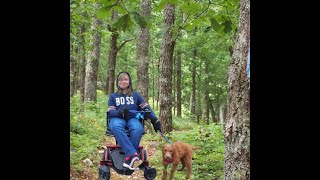 Trailblazing on the Old Golden LiteRider Wheelchair