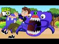 Ben 10 Huggy Wuggy Train Eater | Fanmade Transformation