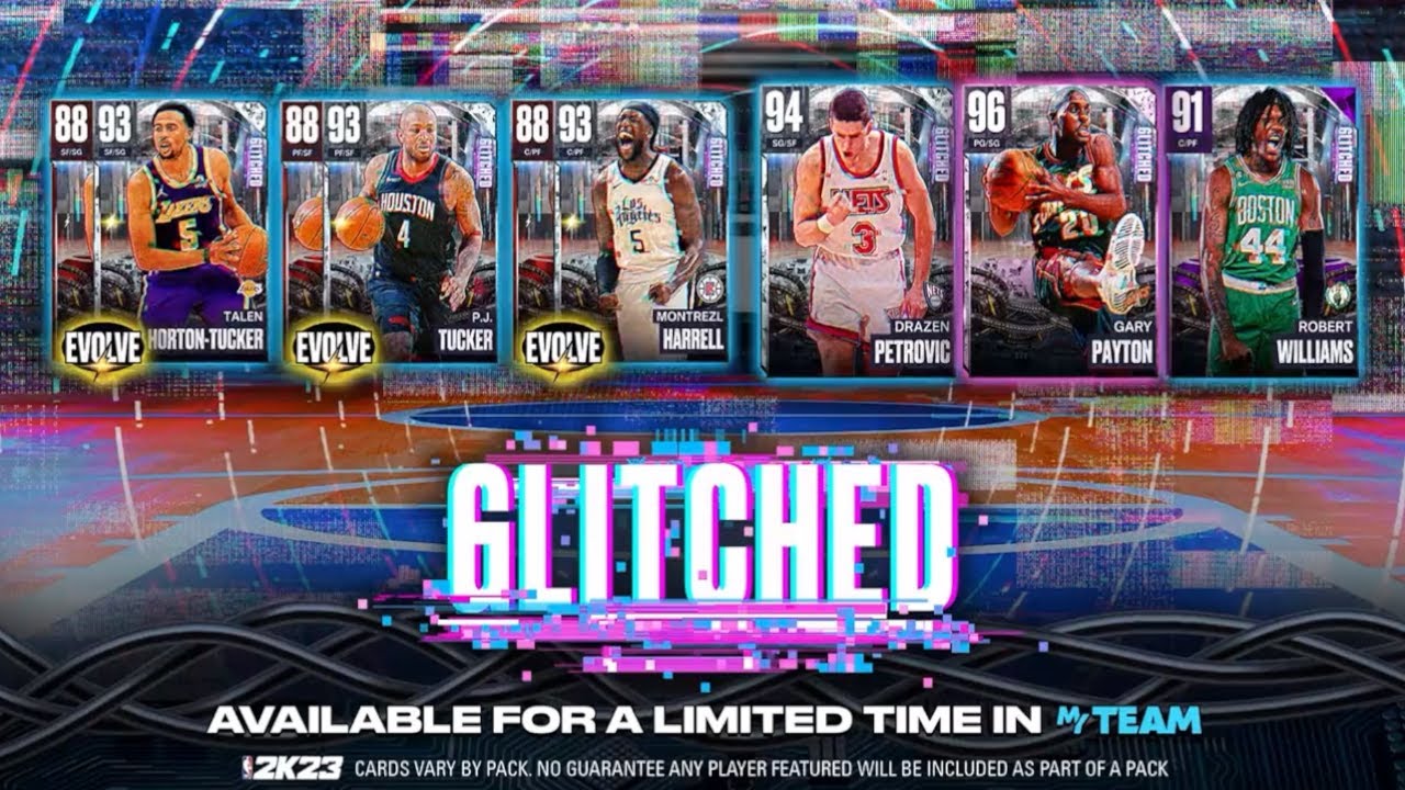 NEW Glitched 3 Packs Are Here In NBA 2k23 My Team! More Glitched Cards ...