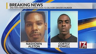2nd person arrested in murder of Roanoke Rapids pizza driver