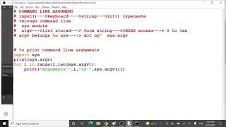 10.1 Adding two numbers through command line argument | Python Lectures |