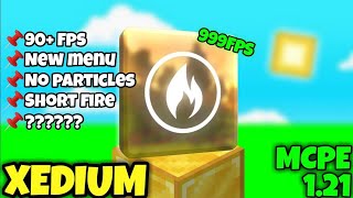 XEDIUM Client For MCPE 1.21+[FPS BOOST]||Best Minecraft client for Mcpe||how to fix lag in Minecraft