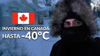 Cómo se sobrevive al invierno en Canadá con hasta -40 Grados Celsius (Alberta, Canadá)