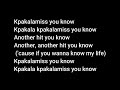 Gyakie - SOMETHING (lyric/karaoke video)