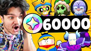 GASTANDO 60.000 BLINGS NA MINHA CONTA DE 6 ANOS!! Brawl Stars