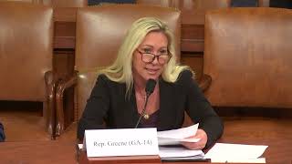 Congresswoman Marjorie Taylor Greene Testifies in Support of President Trump's Tax Cuts and Jobs Act