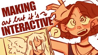 I tried making INTERACTIVE ART (ft. Arrtx)
