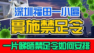 深圳小區實施 #禁足令 ，足不出戶如何解決，一片睇清深圳禁足安排