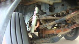 Mitsubishi Fuso Canter FG649 Suspension Travel