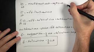 Lagrangian Mechanics: The Jiggle Pendulum