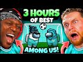 *3 HOURS* OF SIDEMEN AMONG US! (BEST VIDEOS)