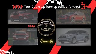 Top 11 SUV's Presented By CARIOCITY