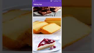 Baking App Android Developer Nanodegree Udacity