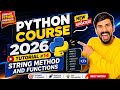 Learn Python String Methods in One Video | Complete Python Course 2026 #14