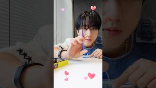 “メンバー手作りオリジナルチェキ”を作ってみよう！To.STAY❤ From.#Changbin #StrayKids #スキズ #スキズ_1st_EP #JAPAN_1st_EP