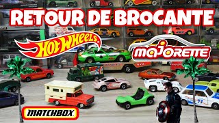 TROUVAILLES DE VIDE GRENIER !!!ON TROUVE DES RARETÉS !! HOT WHEELS MAJORETTE MATCHBOX NOREV ..