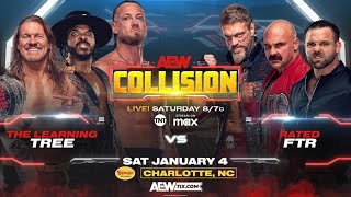 The Learning Tree vs Rated FTR | AEW COLLISION 4.1.2025