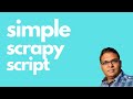 Web Scraping 2: Standalone Spider in Scrapy & Python (Scrapy Series)