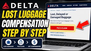 How to recover compensation for lost luggage with Delta Airlines - Step By Step