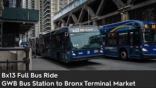 Riding Novabus LFS #8563 on the Bx13 Bus to River Av-149th Street