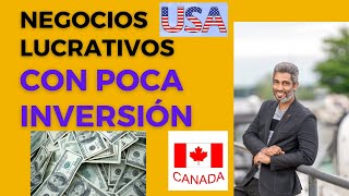 3 negocios rentables con poca inversión en Estados Unidos y Canadá 2023