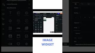FLUTTERFLOW IMAGE WIDGET #flutterflow #videotutorial #flutter #shorts #image