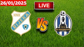 Rijeka vs Lokomotiva Zagreb | HNL | Live Match Score Uzivo