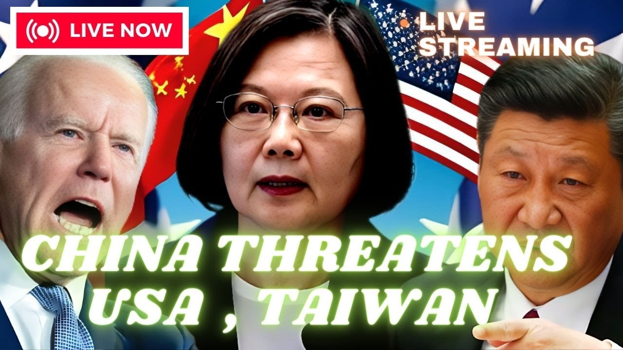 "China Threatens Response As Taiwan's President Visits US" #china # ...