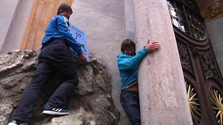 Urban Trimm Dich - Parkour in der Innenstadt München