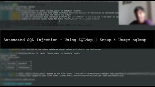 Automated SQL Injection - Using SQLMap | Setup & Usage sqlmap | Be The H.A.C.R.- Ep - 14