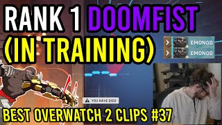 The Struggles of Mastering Doomfist | Best Overwatch 2 Twitch Highlights \u0026 Moments Ep.37