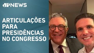 Alexandre Padilha se reúne com Hugo Motta e declara: “Ótimo encontro”