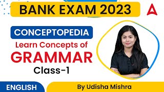 Learn Concepts Of English Grammar | Bank Exam 2023 Class 1